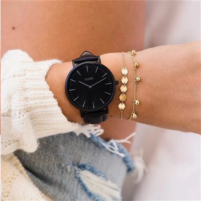 La Boheme CLUSE watch full black Buk Nola