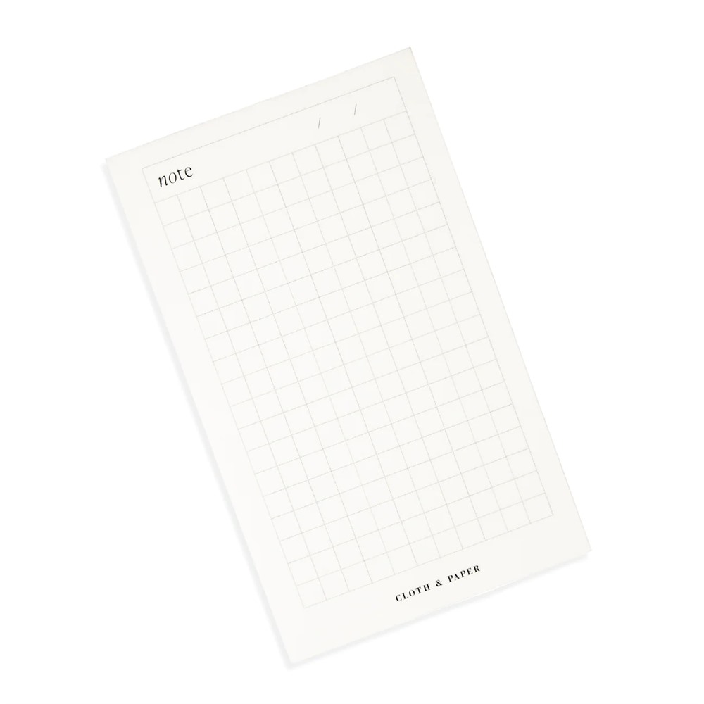 Majuscule - cahier - bloc-notes - petits carreaux - 96 pages